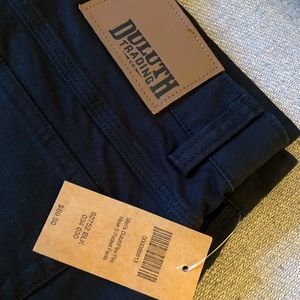 Brand new Duluth Trading Mens Duluth Fire hose 5 pocket pants - Black - 34x30